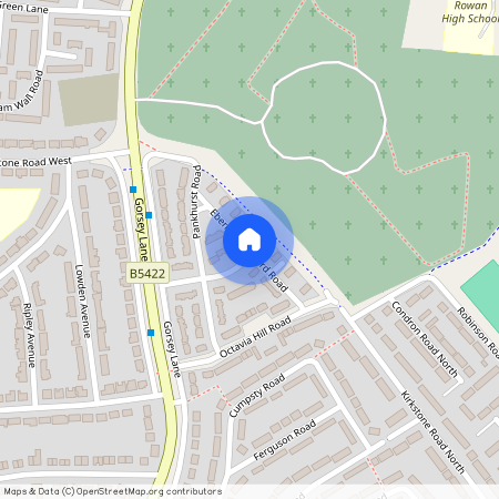 Ebenezer Howard Road, Liverpool, Merseyside, L21