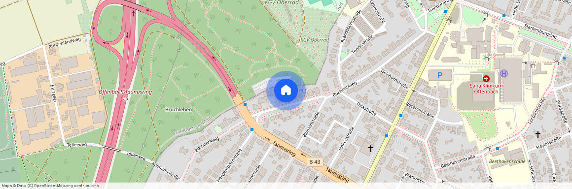 Buchrainweg 59, 63069, Offenbach Am Main Ot Offenbach West