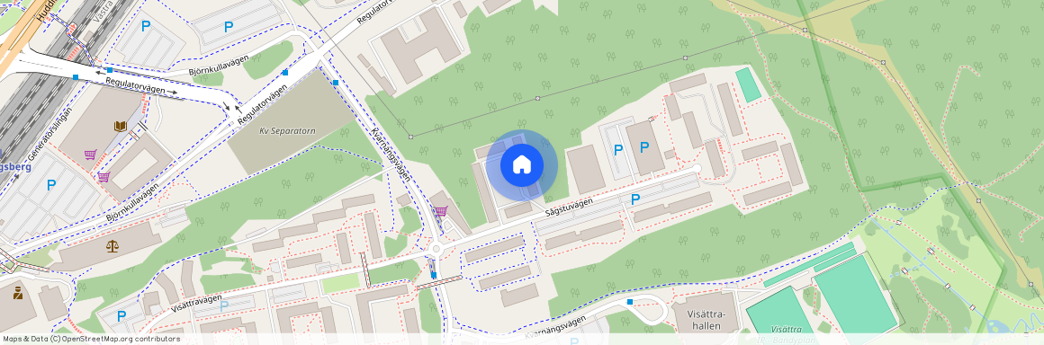 Visättra, Huddinge, Stockholm, Sågstuvägen 1M
