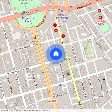 10 Weymouth Street, London, Greater London, W1W