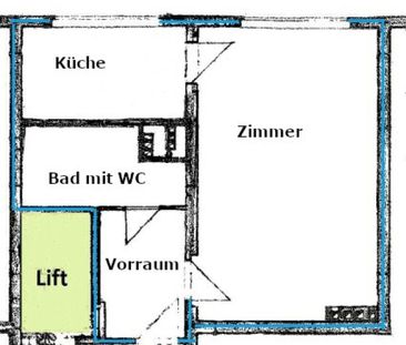 Sehr helle 1-Zimmer-Wohnung zum fairen Preis - Foto 4