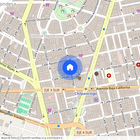 Calle Chilpancingo 57, Condesa, 06100 Mexico City, CMX, Mexico