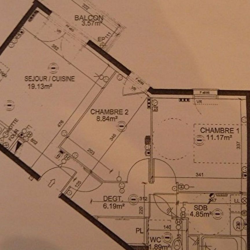 Appartement à louer 3 pièces • Ermont - Photo 1