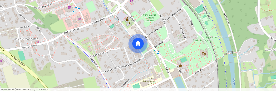 ul. 9 Listopada, Ustroń, cieszyński, śląskie