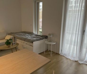 Helle, moderne 1-Zimmer-Wohnung mit Einbauküche und Balkon - Foto 3