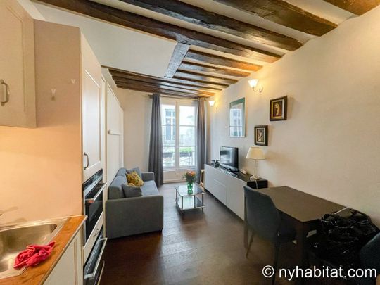Logement à Paris, Location meublée - Studio T1 - Montorgueil (PA-4705) - Photo 1