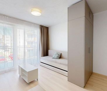 AZ. NA PRENÁJOM úplne nový zariadený 1-izbový byt v obľúbenej lokal... - Fotografia 1