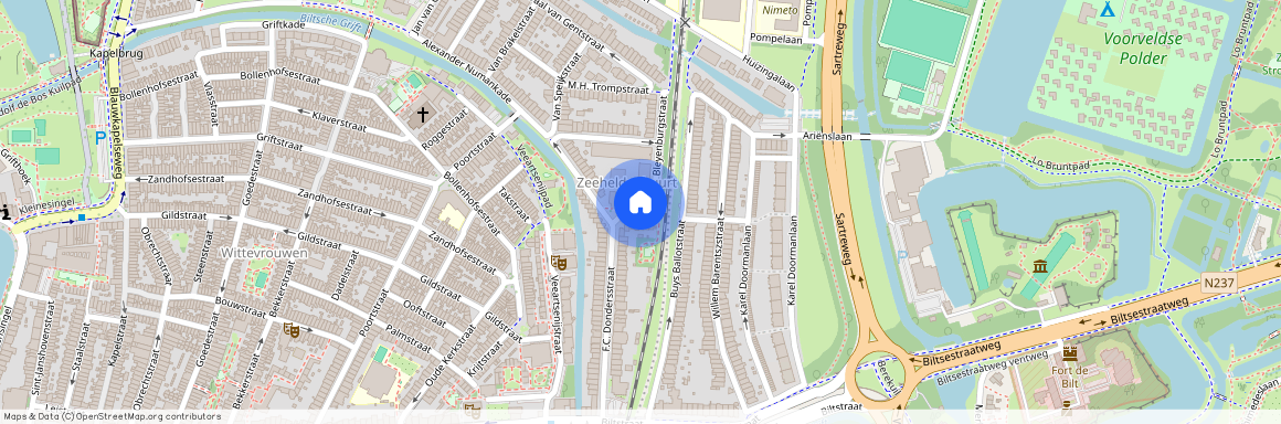 Zeeheldenbuurt, Hengeveldstraat en omgeving, 3572 JE, F.C. Dondersstraat, Utrecht