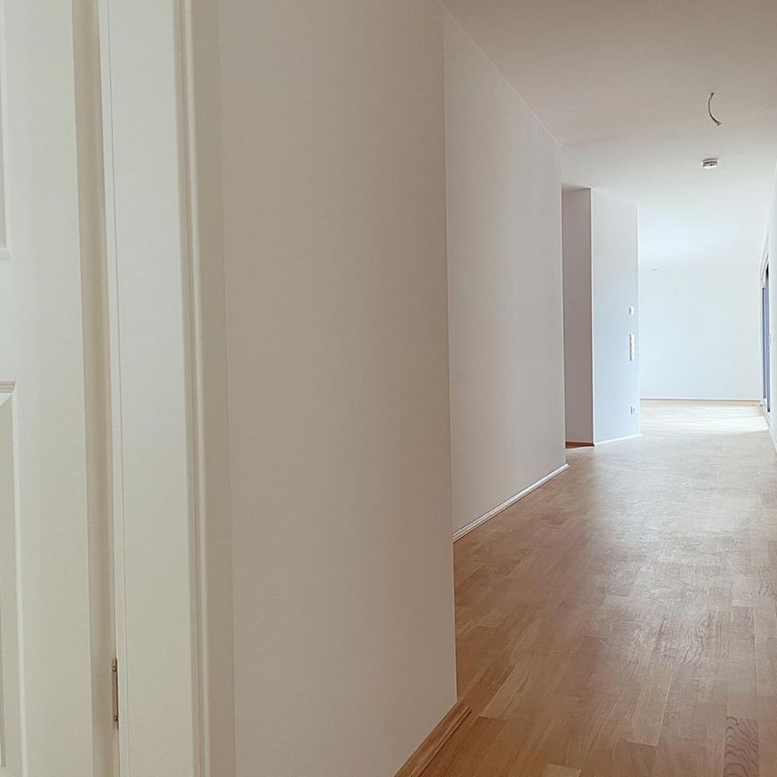 Leipzig: VERMIETET: NEUBAU * Familienwohnung an der Weißen Elster * großer Balkon * EBK * 2 Bäder * Ankleide * Tiefgarage - Foto 1