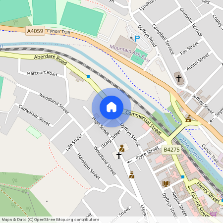 Commercial Street, Mountain Ash, CF45