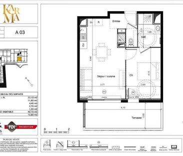 Location appartement neuf 2 pièces 42.1 m² à Montpellier (34000) - Photo 3