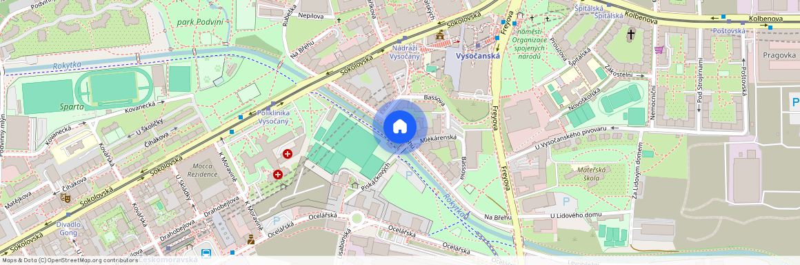Na břehu, Praha 9 - Vysočany