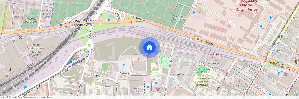 ul. Pomorska, Bocianowo, Bydgoszcz, kujawsko-pomorskie
