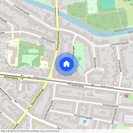 Christiansvænget 25, 1. th., 5000 Odense C