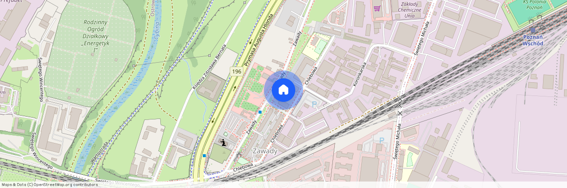 Poznań Zawady, Zawady