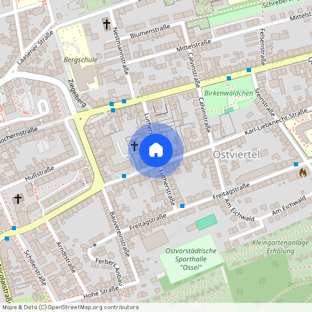 Lutherstraße, 07546, Lutherstraße    Gera