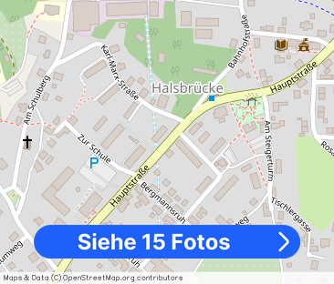 2-Zimmer-Dachgeschosswohnung mit Einbauküche in Halsbrücke - Foto 1