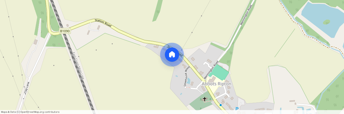 Station Road, Abbots Ripton