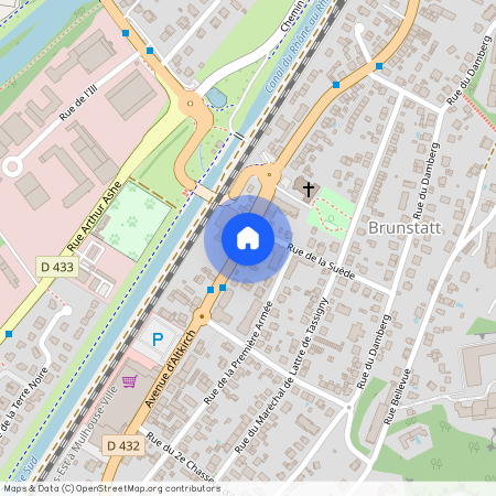 68350, Brunstatt-Didenheim