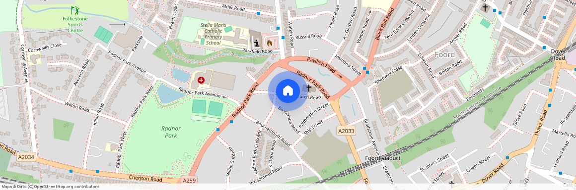 St. Johns Church Road, Folkestone, CT19