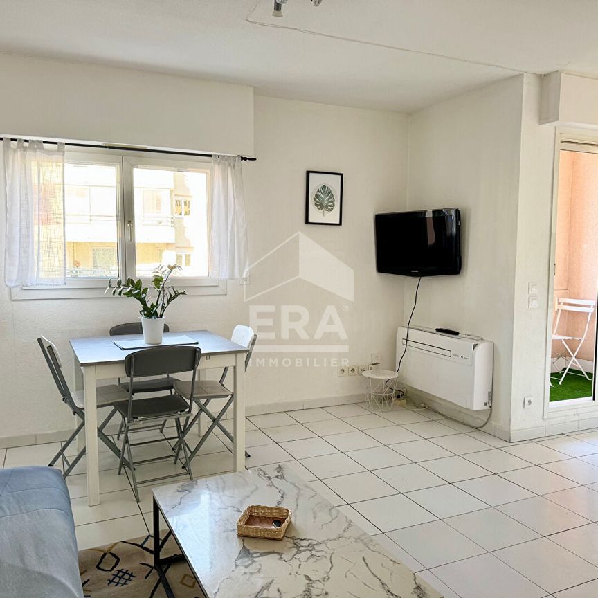 Cannes la bocca, Location 2 pièces meublé - Photo 1