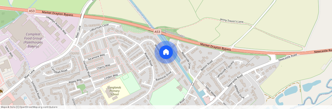 16 Windsor Drive, Market Drayton, Shropshire, TF9 1RL