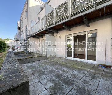 2-Raumwohnung mit schöner Aussicht in den Leipziger Auwald - Terrasse und Balkon / Badewanne / Fahrstuhl / Tiefgarage / WG geeignet - Foto 3