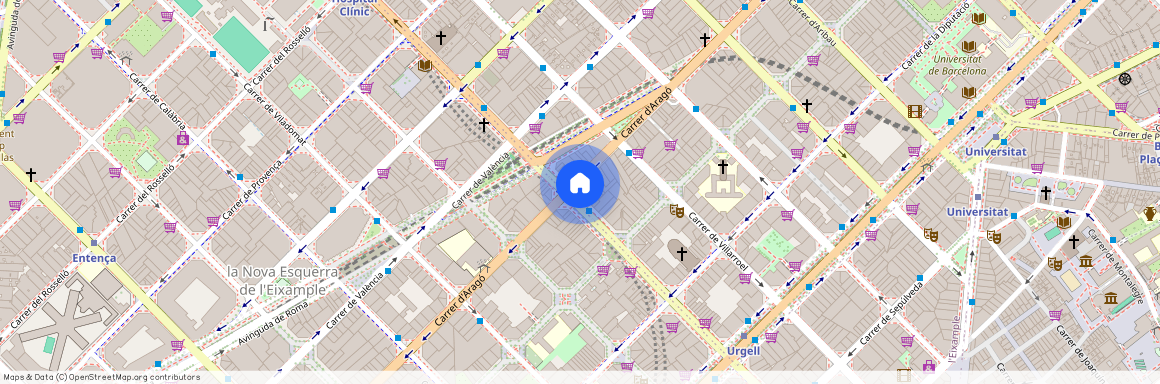 Calle Comte D'urgell, 130, 08011 Barcelona, Spain