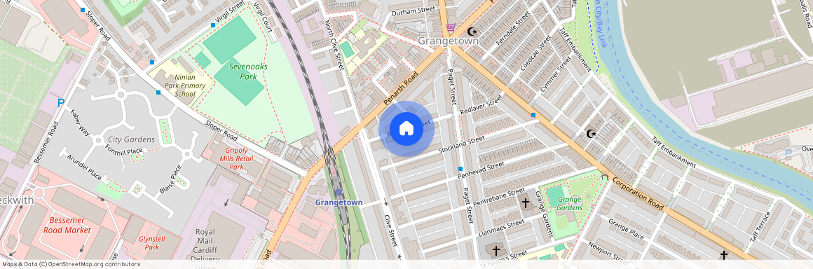 Room 4, 10 Penarth Road, Penarth Road, Cardiff