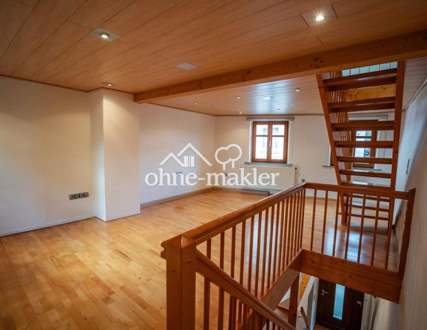 Wohnung und Haus in einem - saniertes Altstadthaus mit insgesamt 93m² in Lauinger Toplage - Photo 1