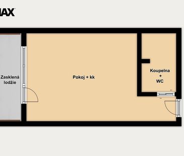 Pronájem bytu 1+kk 24 m² - Фото 3