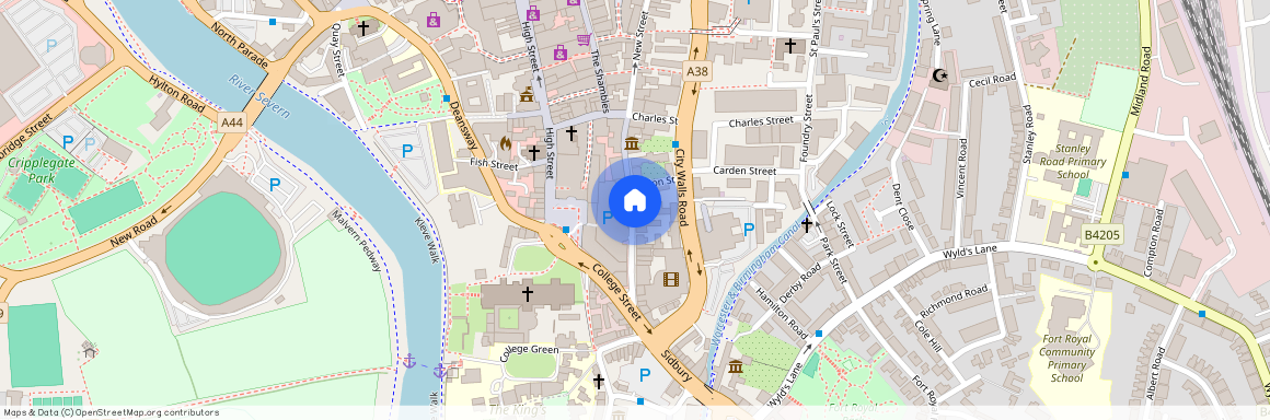 Friar Street, Worcester, Worcestershire, WR1