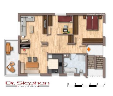 Möblierte Wohnung in Viernheim - Photo 3