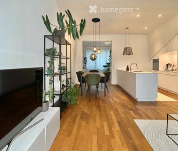 Befristet, möbliert: Moderne Maisonette mit Dachgarten - Foto 1