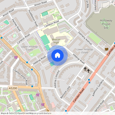 Hilldrop Road, Holloway, London