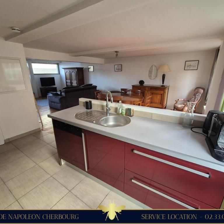 A LOUER APPARTEMENT MEUBLE - CHERBOURG EN COTENTIN - Photo 1