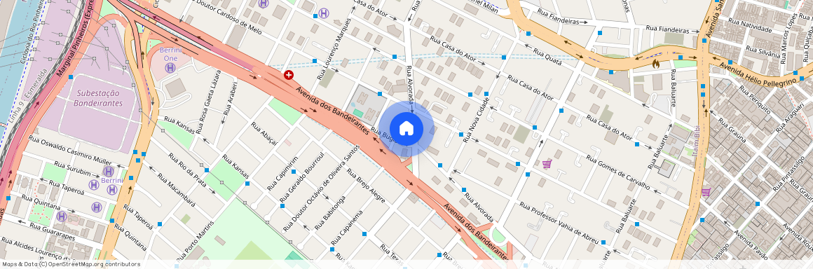 Rua Alvorada, Vila Olímpia, São Paulo - SP, 04550-004, Brazil