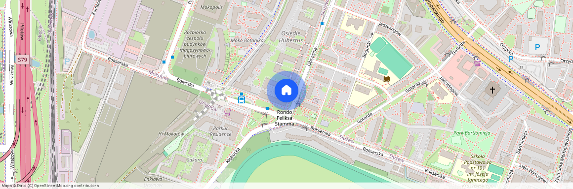 Mokotów, Obrzeżna, Warszawa