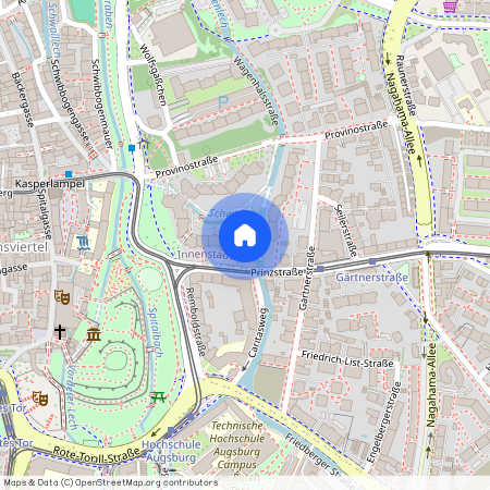 Prinzstraße 9, 86153 Augsburg