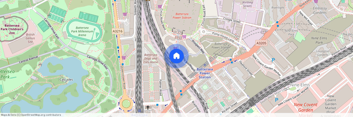 Electric Boulevard, Battersea Power Station, Battersea, London, SW11