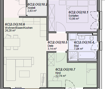 Moderne 3-Zimmer-Wohnung in Gießen! - Foto 1