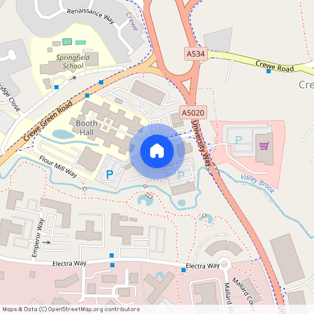 Booth Halls of residence, CW1