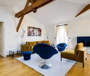 Location Appartement 4 pièces Meublé 119m² PARIS 16ème - Photo 3