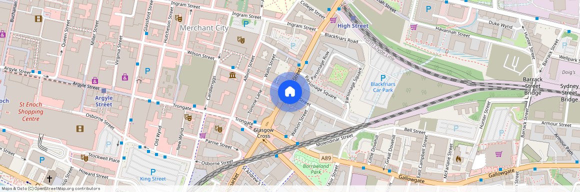 Bell Street, Flat 2-1, Merchant City, G4 0AN