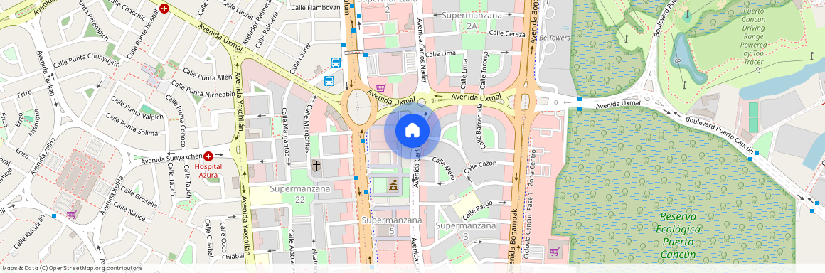 Avenida Carlos Nader, Supermanzana 2, 77059 Cancún, ROO, Mexico