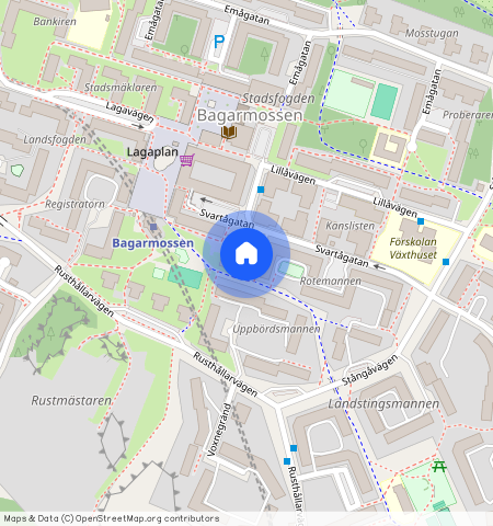 Svartågatan 14, Bagarmossen