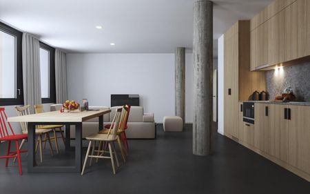 Chambre meublée en colocation dans un appartement de 108m2, 4 colocataires - Photo 4