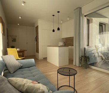 Nowoczesne 2-pokojowe mieszkanie z dużą loggią 40.13 m² - Фото 5