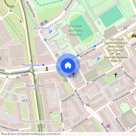 ul. Bonifraterska, Nowe Miasto, Śródmieście, Warszawa, mazowieckie
