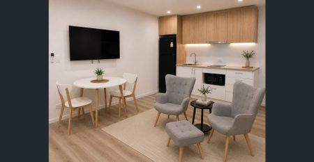 PRIVATE ENTRY RESIDENCE WITH COURTYARD & PARKING AVAILABLE – FULLY FURNISHED + ALL BILLS INCLUDED - Photo 2